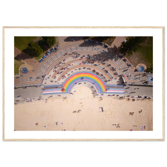 Coogee Rainbow Tides – coastal artwork
