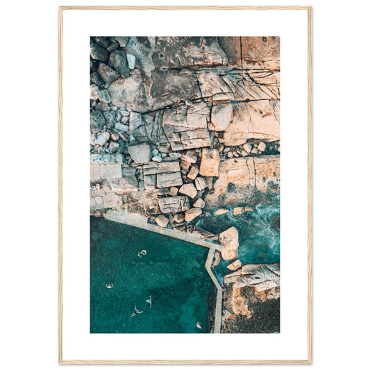 Mahon Pool Serenity – ocean print