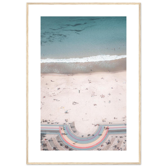 Pastel Coogee Reflections – beach home decoration