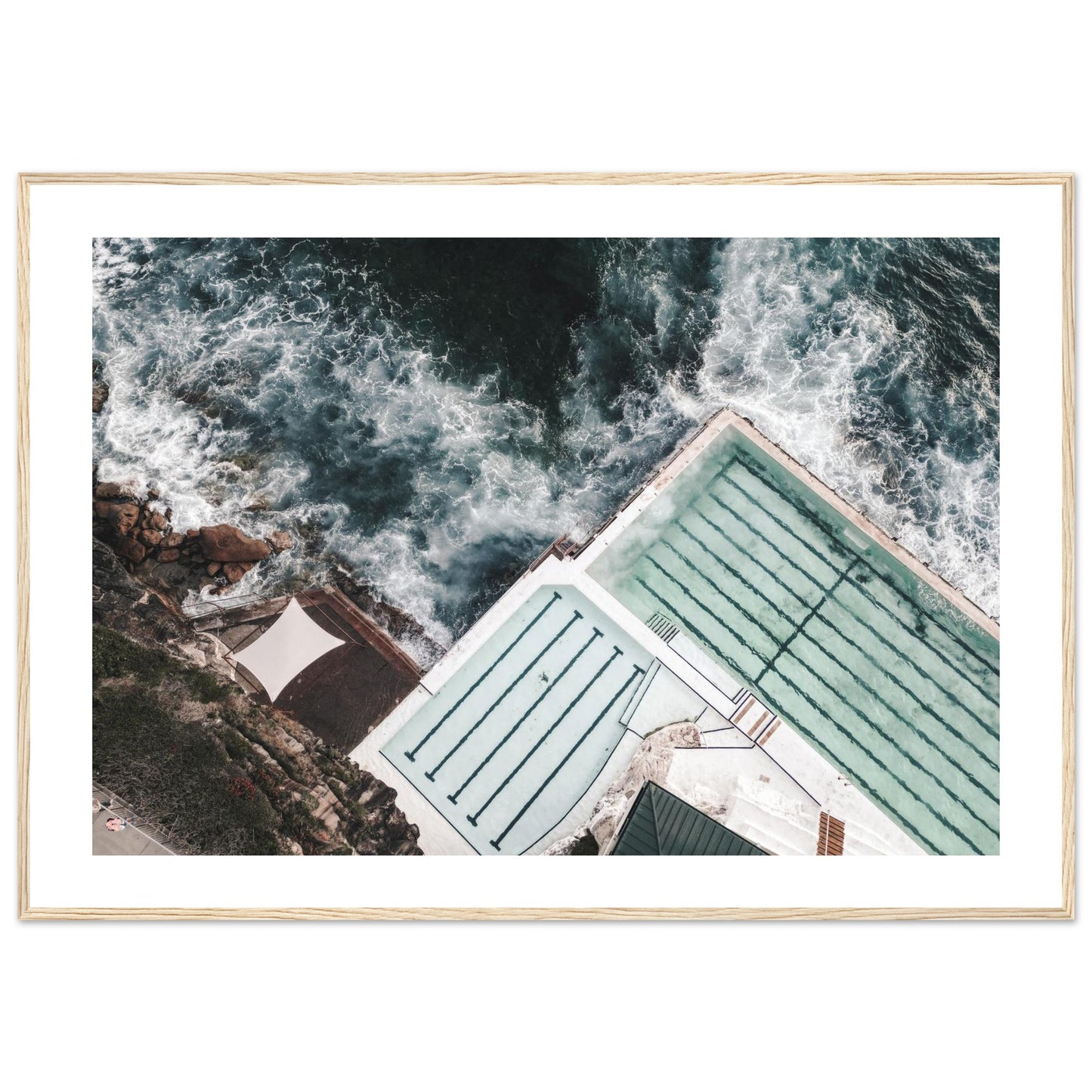 Bondi Icebergs – coastal wall art