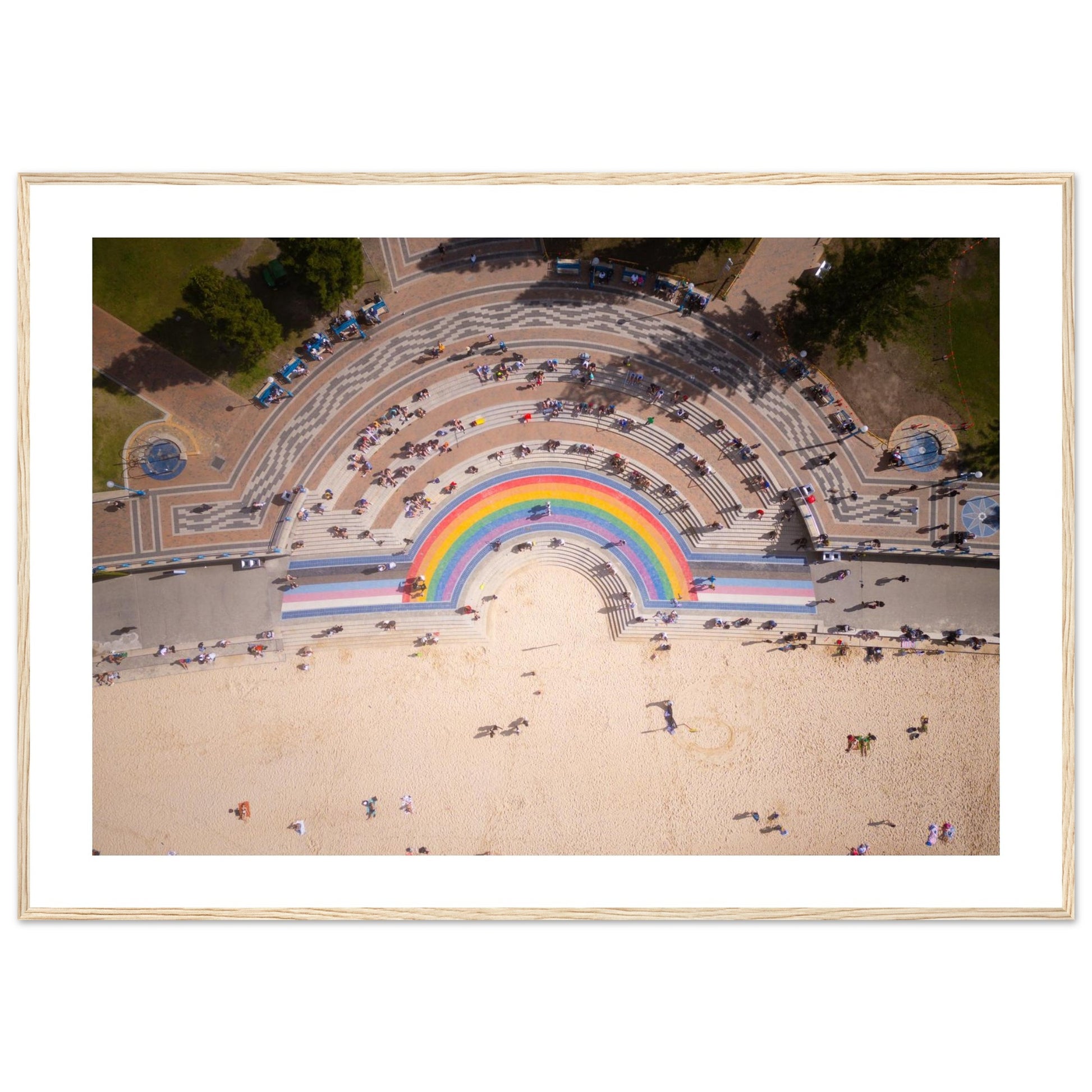 Coogee Rainbow Tides – coastal artwork